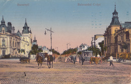 Roumanie - Bucuresti - Bulevardul Coltei - Postmarked 1915 - Rumänien