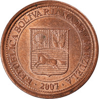 Monnaie, Venezuela, 5 Centimos, 2007 - Venezuela