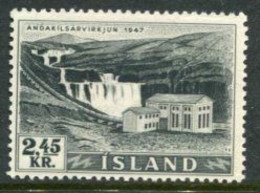 ICELAND 1956 Power Plants And Waterfalls 2.45 Kr.  MNH / **.  Michel 308 - Ongebruikt