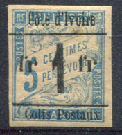 Cote D'Ivoire        Colis Postaux   7 * - Unused Stamps