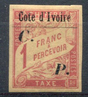 Cote D'Ivoire     Colis Postaux    19 * - Unused Stamps