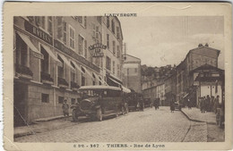 THIERS  RUE DE LYON   JOLI AUTOBUS - Thiers