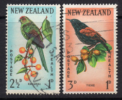 New Zealand 1962 Health Set Of 2, Used, SG 812/3 (A) - Usados