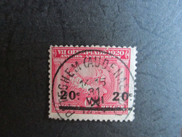 185 - Olympiade Antwerpen - Centrale Stempel "Peteghem(Audenaerde)" - Used Stamps