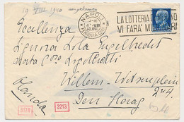 Censored Cover Napoli Italy - Den Haag The Netherlands 1940 - WWII - Other & Unclassified