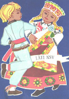 M.Fuks:Latvian National Costumes - Europa