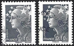 France 2008 - Mi 4555 - YT 4228a ( Marianne Of Beaujard ) Two Shades Of Color - Used Stamps