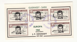 Sark (Guernsey) - Europa 1965 JFK Overprint  - Fine Used - Guernesey