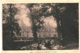 CPA Carte Postale France-Josselin- Le Château Vu Du Parc  VM46434 - Josselin