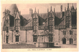 CPA Carte Postale France-Josselin- Le Château Le Puits  VM46436 - Josselin