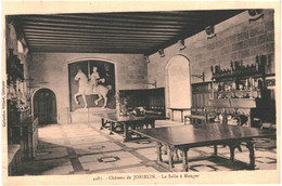 CPA Carte Postale France-Josselin- Le Château Salle à Manger   VM46438 - Josselin