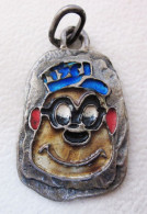 Bassotto Disney Metal Bigiotteria Pendente Ciondolo  H 3,5 Cm Smaltato VINTAGE - Pendentifs