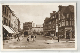 Angleterre Kent Bromley Market Place 1960 - Sonstige & Ohne Zuordnung