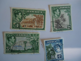 JAMAICA   USED STAMPS  4 KINGS - Jamaica (1962-...)