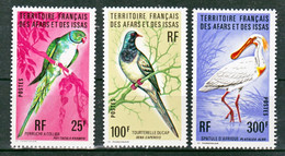 Afars Et Issas 428/430 Oiseaux Avec Trace De Charnière* TB MH Con Charnela Cote 29 - Unused Stamps