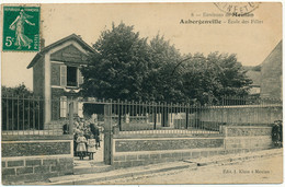 AUBERGENVILLE - Ecole Des Filles - Aubergenville