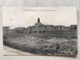 Montpellier Hospice Des Aliénés  Circulée 1910 - Montpellier