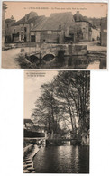 89_ Yonne _ Ile- Sur- Serein - 2cartes_ (506hab.) - Andere & Zonder Classificatie