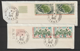 N° 52 Et 53  - CROZET - Sur Fragment - COIN DATÉ - Used Stamps