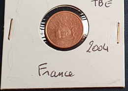 FRANCE Pièce 1 Cent De 2004 - Pièce En Centime D'EURO - Bon Ou Très Bon état - Sous Sachet Plastique / 2 - Collezioni