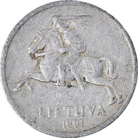 Monnaie, Lituanie, Centas, 1991 - Lithuania