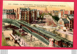 CPA (Réf : Z284) PARIS (75 ILE DE FRANCE) Le Métropolitain Bd Pasteur Av De Breteuil Les Invalides Vue Générale - Stations, Underground