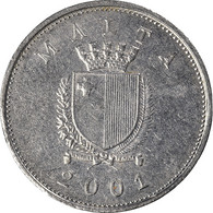 Monnaie, Malte, 25 Cents, 2001 - Malta