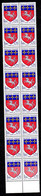 1510 - 20c Blason De Saint-Lô - Grand Bloc Vertical De 16 Timbres - Neuf N** - Très Beau - Non Plié - Unused Stamps
