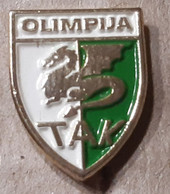 Weightlifting Club TAK Olimpija Ljubljana Slovenia Vintage Pin Badge - Gewichtheben