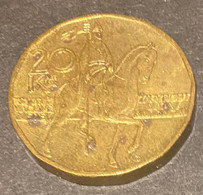 Tsjechië 20 Kroon Uit 1999 - Czech Republic