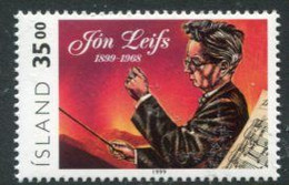 ICELAND 1999 Jon Leifs Centenary MNH / **.  Michel 902 - Unused Stamps