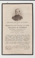 Bram - Marie-Pauline-Thérèse De Pins Marquise De Lordat (1914) - Todesanzeige