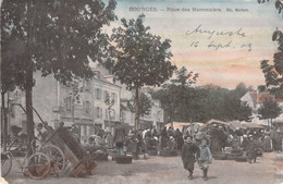 Bourges - Place Des Marronniers - Obj Morhem - Colorisé Et Animé - 1903 - Bourges