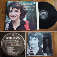 RARE French LP 33t RPM BIEM (12") CATHERINE LE FORESTIER (1969) - Verzameluitgaven