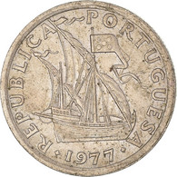 Monnaie, Portugal, 2-1/2 Escudos, 1977 - Portugal