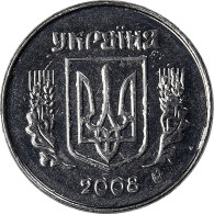 Monnaie, Ukraine, Kopiyka, 2008 - Ucrania