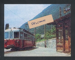 Arrivée D'une Rame A.O.M.C. ( Aigle - Ollon - Monthey - Champéry ) En Gare D'Ollon Années 70 - Reproduction - Ollon