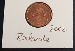 IRLANDE Pièce 2 Cent De 2002 - Pièce En Centime D'EURO - Bon Ou Très Bon état - Sous Sachet Plastique - Sammlungen