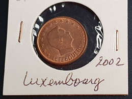 LUXEMBOURG Pièce 5 Cent De 2002 - Pièce En Centime D'EURO - Bon Ou Très Bon état - Sous Sachet Plastique - Collezioni