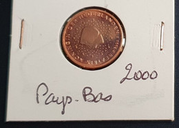 PAYS-BAS Pièce 2 Cent De 2000 - Pièce En Centime D'EURO - Bon Ou Très Bon état - Sous Sachet Plastique - Verzamelingen