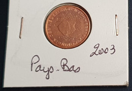 PAYS-BAS Pièce 2 Cent De 2003 - Pièce En Centime D'EURO - Bon Ou Très Bon état - Sous Sachet Plastique - Sammlungen