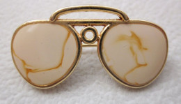 Occhiali Modello Ray-Ban Spilla Bigiotteria VINTAGE 3,5 X 1,5 Cm - Broschen