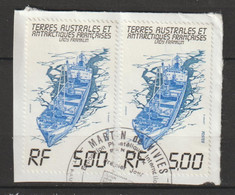 N° 101 Sur Fragment - St PAUL&AMSTERDAM - Used Stamps