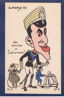 CPA Espagne Spania Le Roi Alphonse XIII Satirique Caricature Non Circulé - Sonstige & Ohne Zuordnung