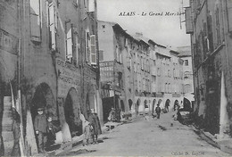 30)   ALAIS  -  Le Grand Marché - Alès