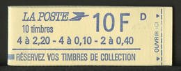 France - Frankreich Carnet 1985 Y&T N°CUC1501 - Michel N°MH2510+2300+2304 *** - Liberté De Delacroix "réservez" - Modern : 1959-...