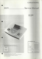 Hifi - Grundig - Service Manual - RCD 2000 (G.LK 0150) - Literatuur & Schema's