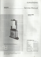 Hifi - Grundig - Service Manual - Apollo 2000 ( G.NK 0150) - Littérature & Schémas