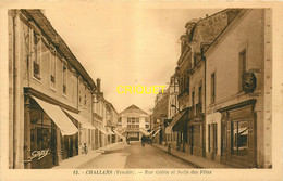 85 Challans, Rue Gobin Et Salle Des Fêtes - Challans