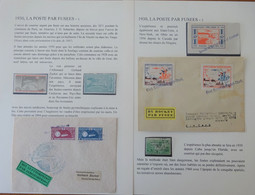 LA POSTE PAR FUSEES Allemagne Pays-Bas, USA Canada, Mexique, Texte à Lire - Other & Unclassified